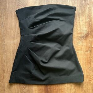 BANANA REPUBLIC | EVERYWHERE PONTE STRAPLESS TOP BLACK